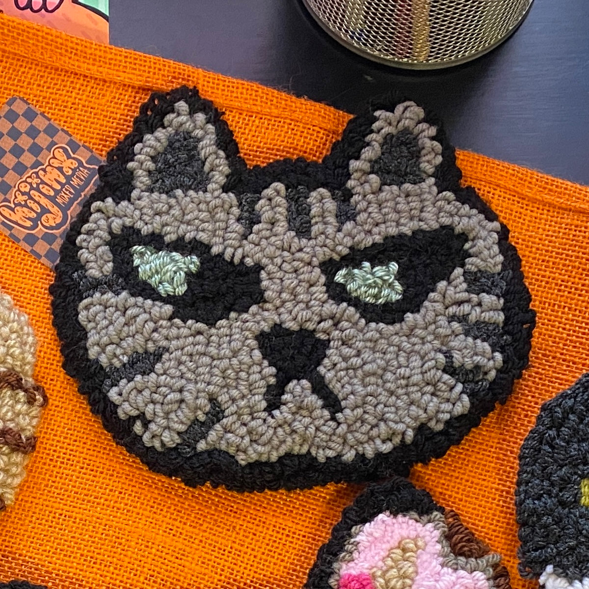 Cat Rug | Wall-Hanging Punch Needle Tufting | Assorted Cats