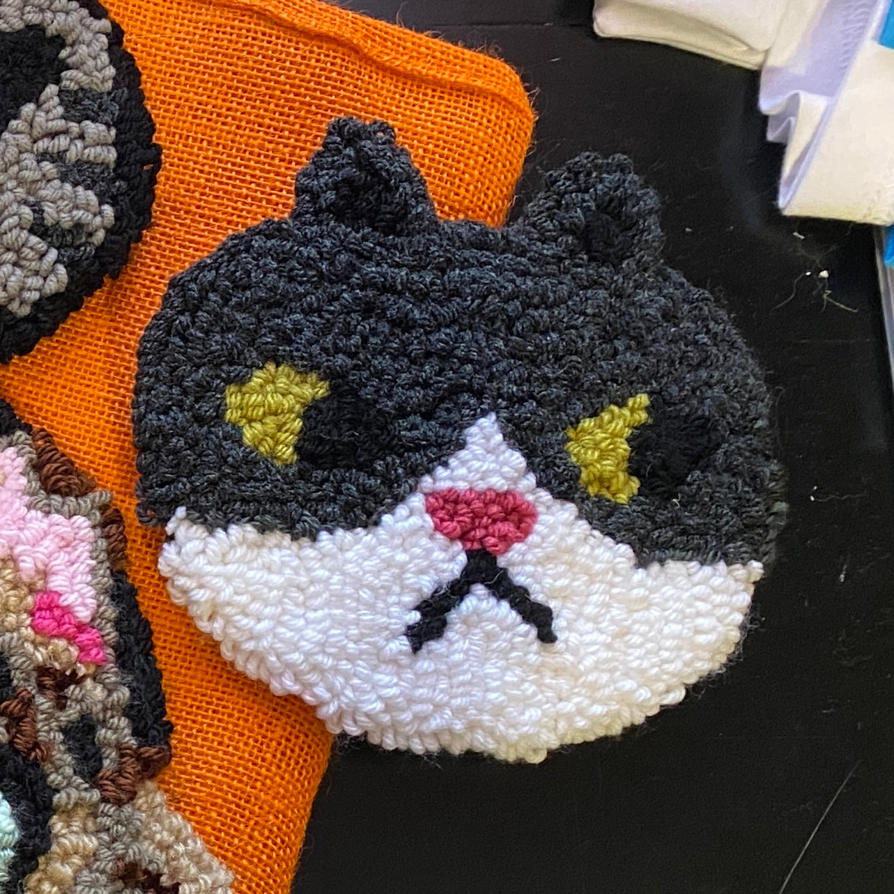 Cat Rug | Wall-Hanging Punch Needle Tufting | Assorted Cats