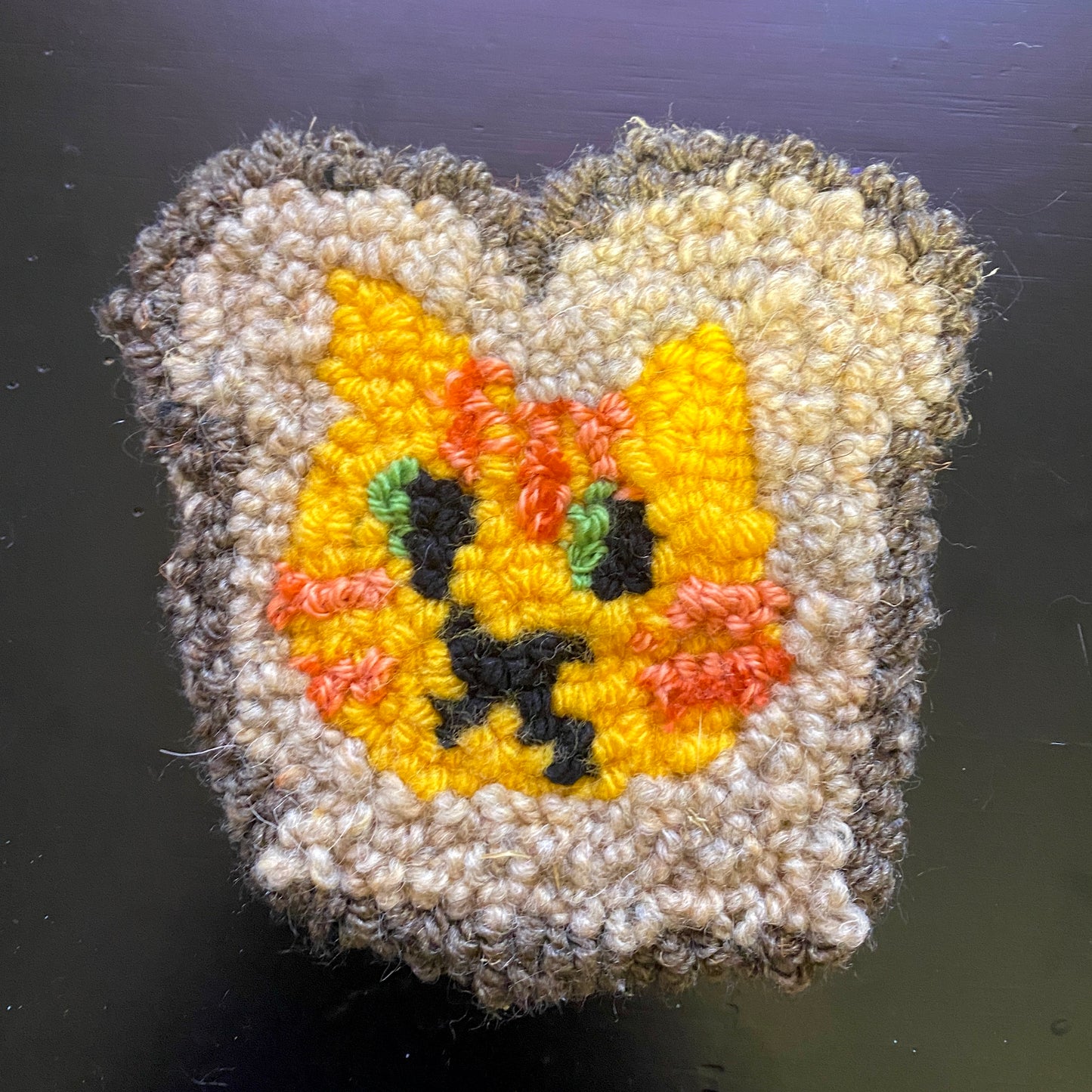 Mug Rug Coasters | Small Tabletop Rugs | Various Designs