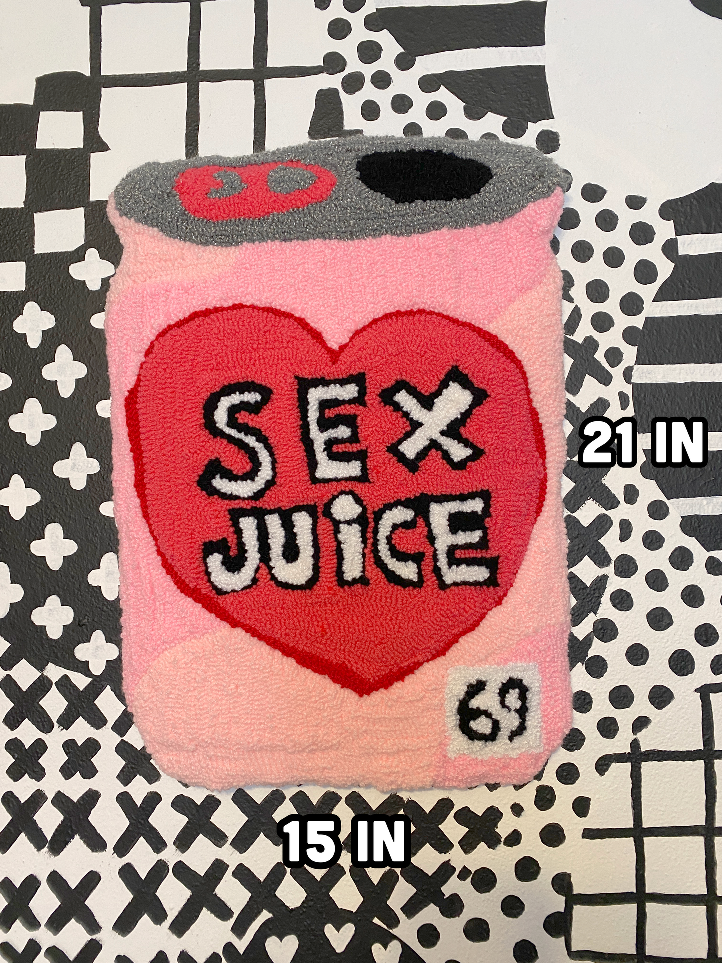 Sex Juice Tufted Rug