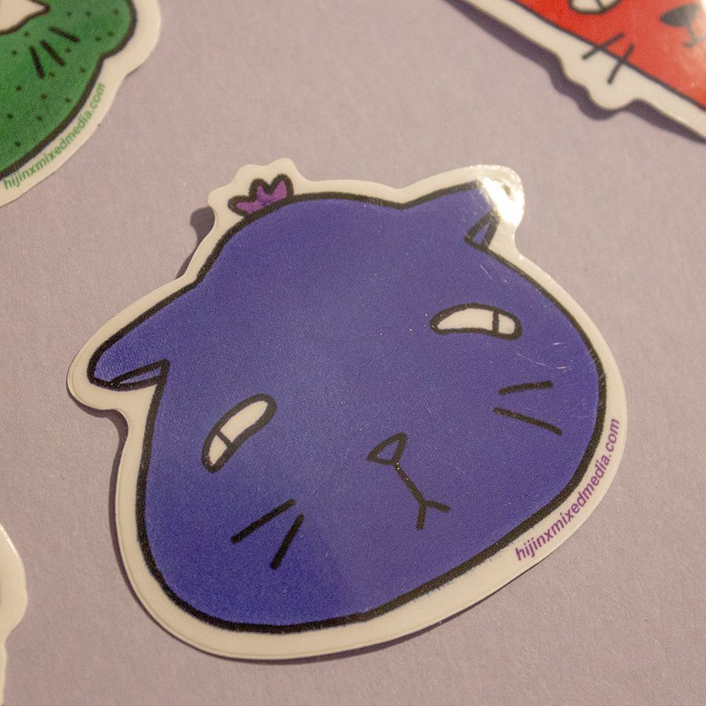 Assorted Eco-Friendly Waterproof Stickers | Original Art