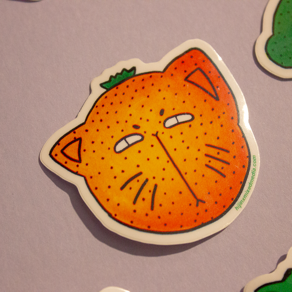 Assorted Eco-Friendly Waterproof Stickers | Original Art