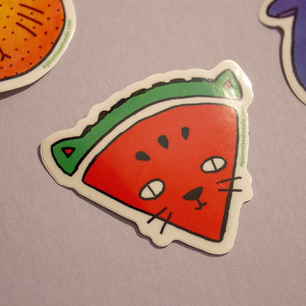 Assorted Eco-Friendly Waterproof Stickers | Original Art