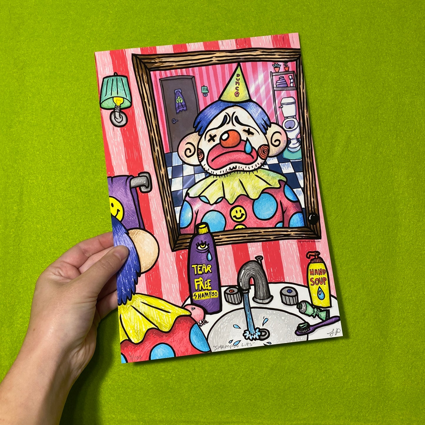 Shampoo Lies Digital Print (7x11 & 13x19)
