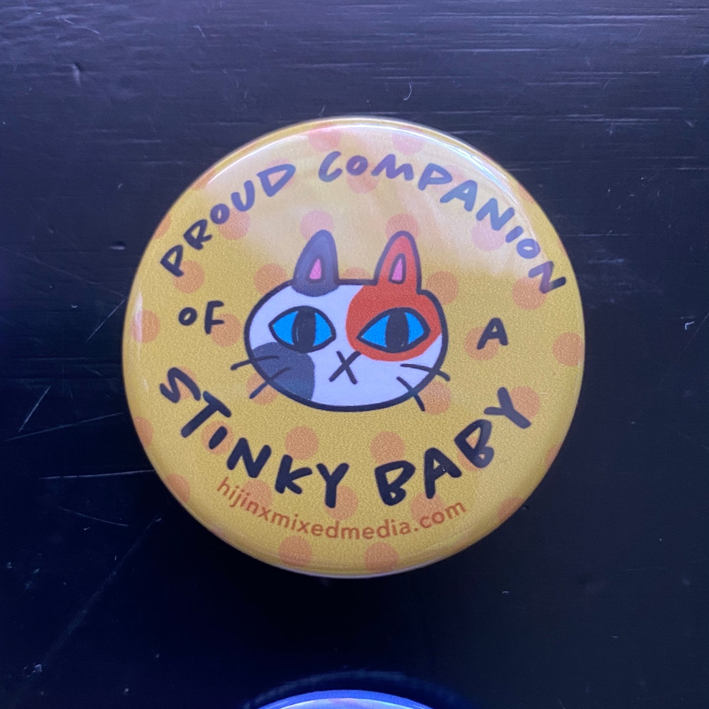 Assorted Fun Little Buttons! (1.5 inch) | Original Illustrations & Typography