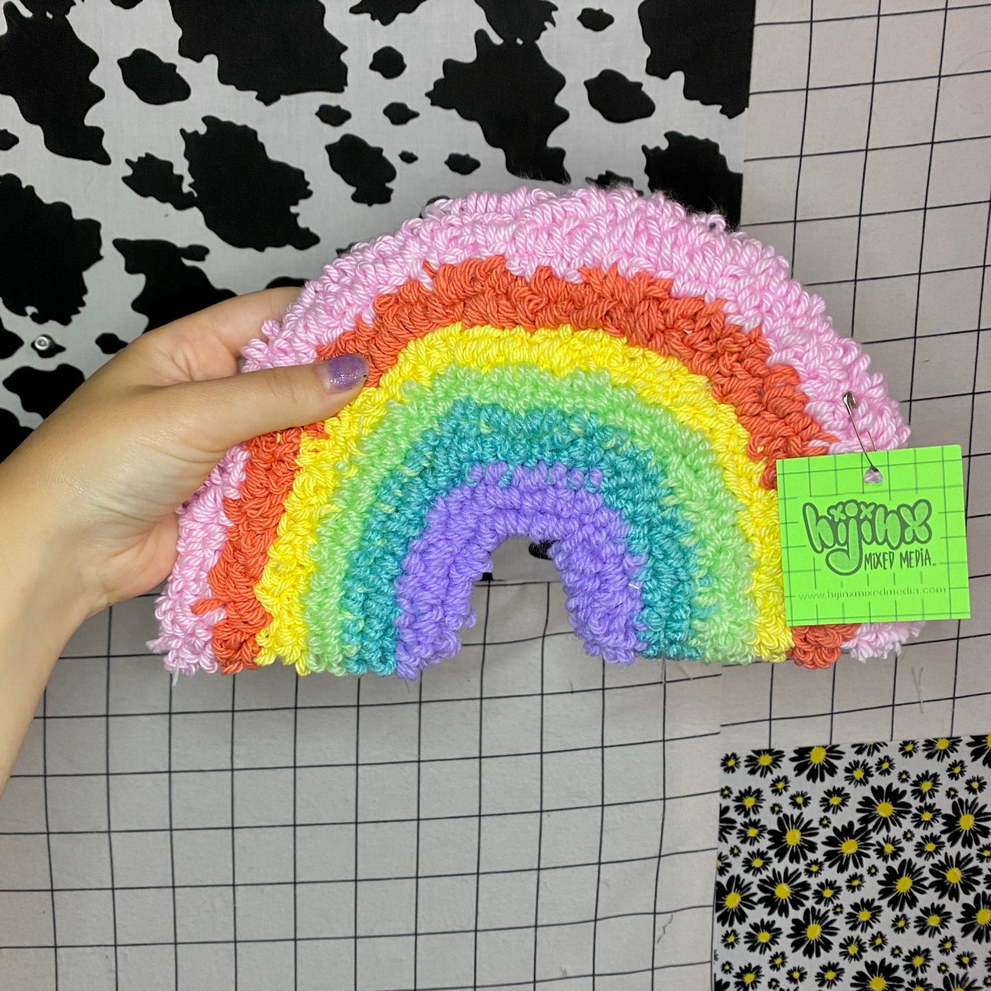 Rainbow Rugs! | Wall-Hanging Fiber Art | Customizeable
