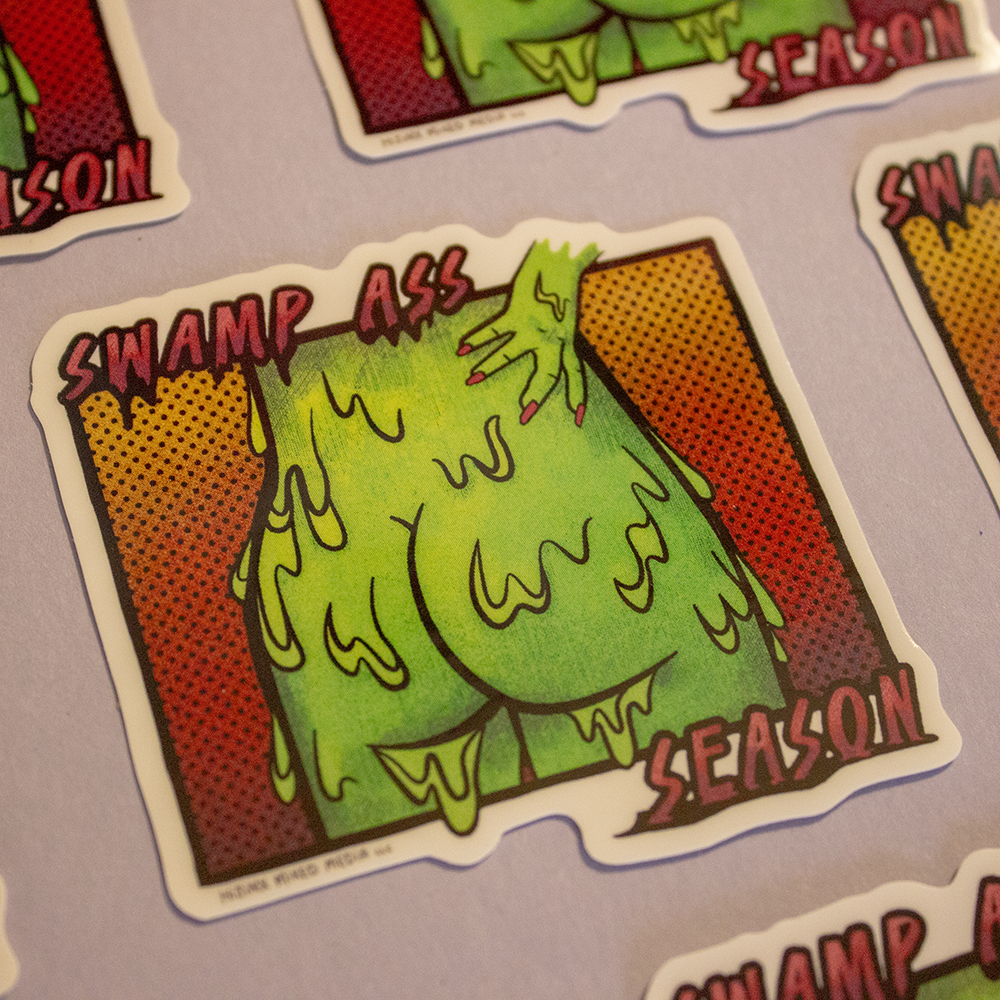 Assorted Eco-Friendly Waterproof Stickers | Original Art