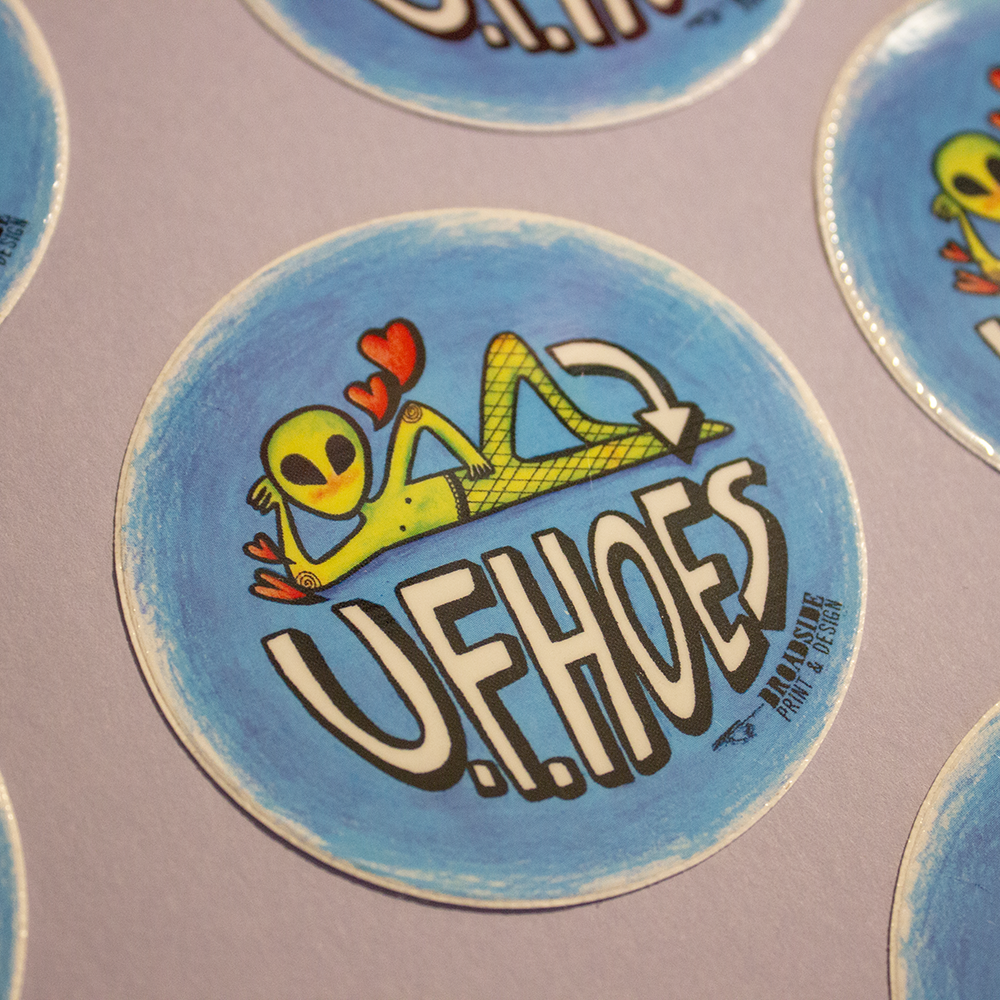 Assorted Eco-Friendly Waterproof Stickers | Original Art