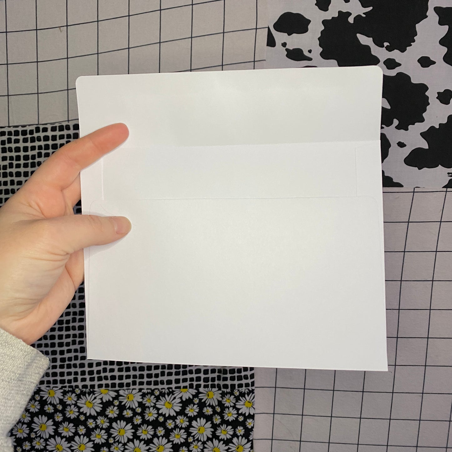 Creepy Love Letters | Relief Printed Linocut | Blank Greeting Cards with Envelope