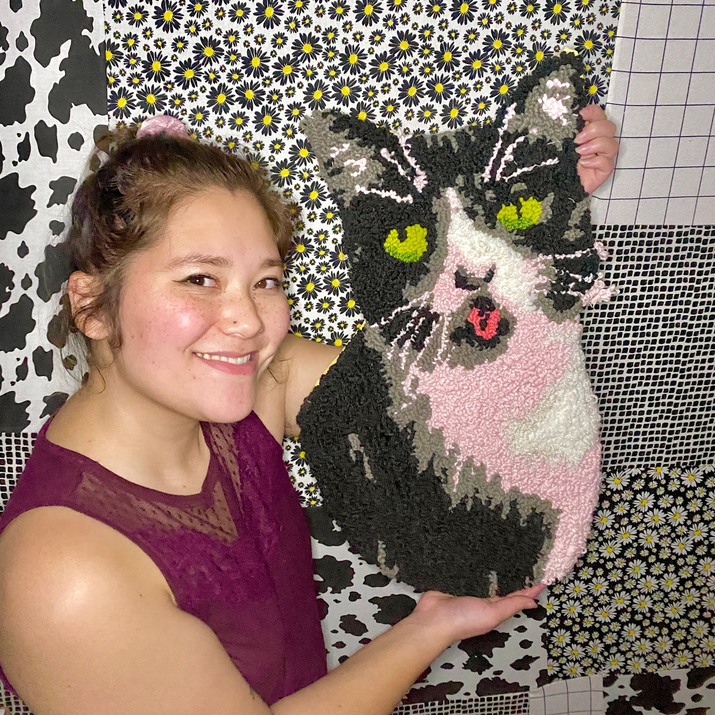 Custom Pet Portrait | Turn Your Pet Into A Rug!