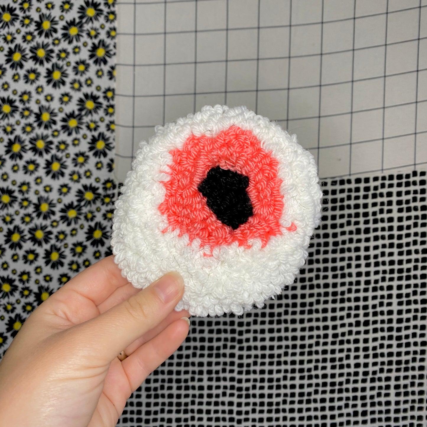 Rug Ornaments | Handmade Wall-Hanging Rugs | Needle Punch Fiber Art