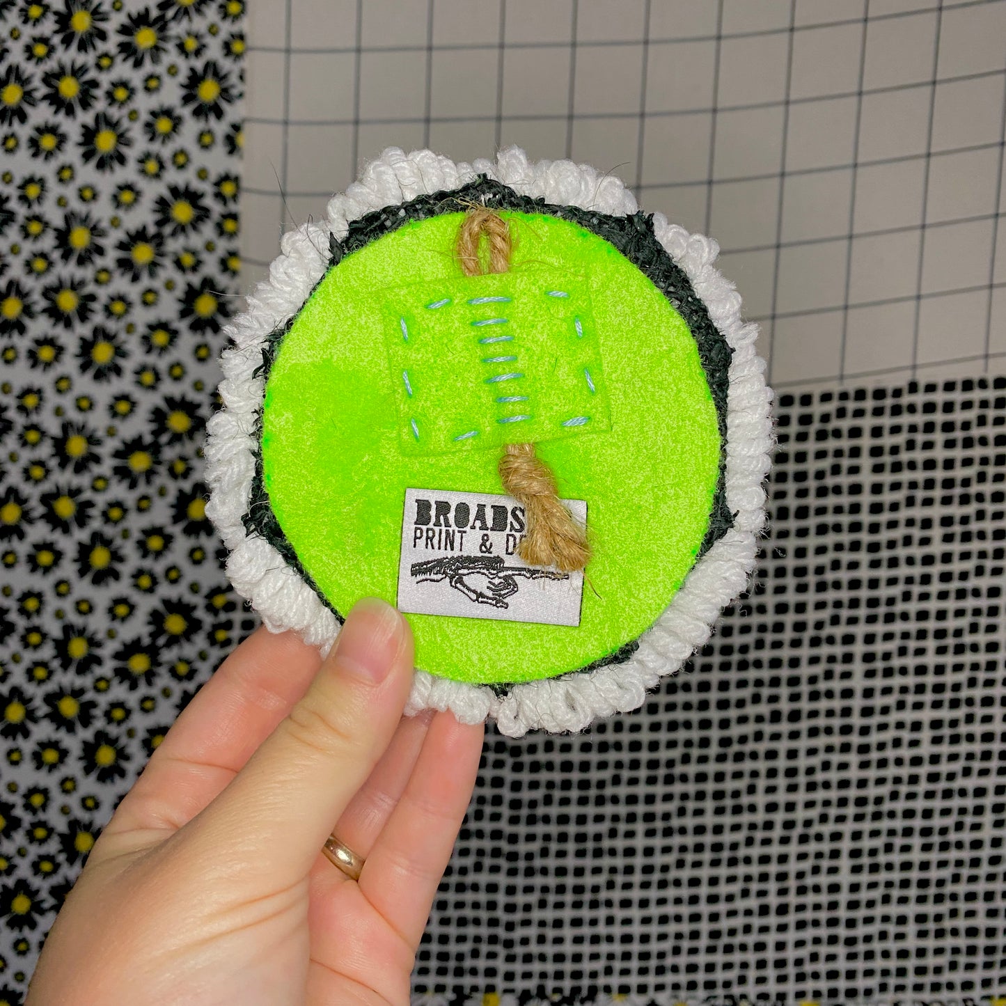 Rug Ornaments | Handmade Wall-Hanging Rugs | Needle Punch Fiber Art