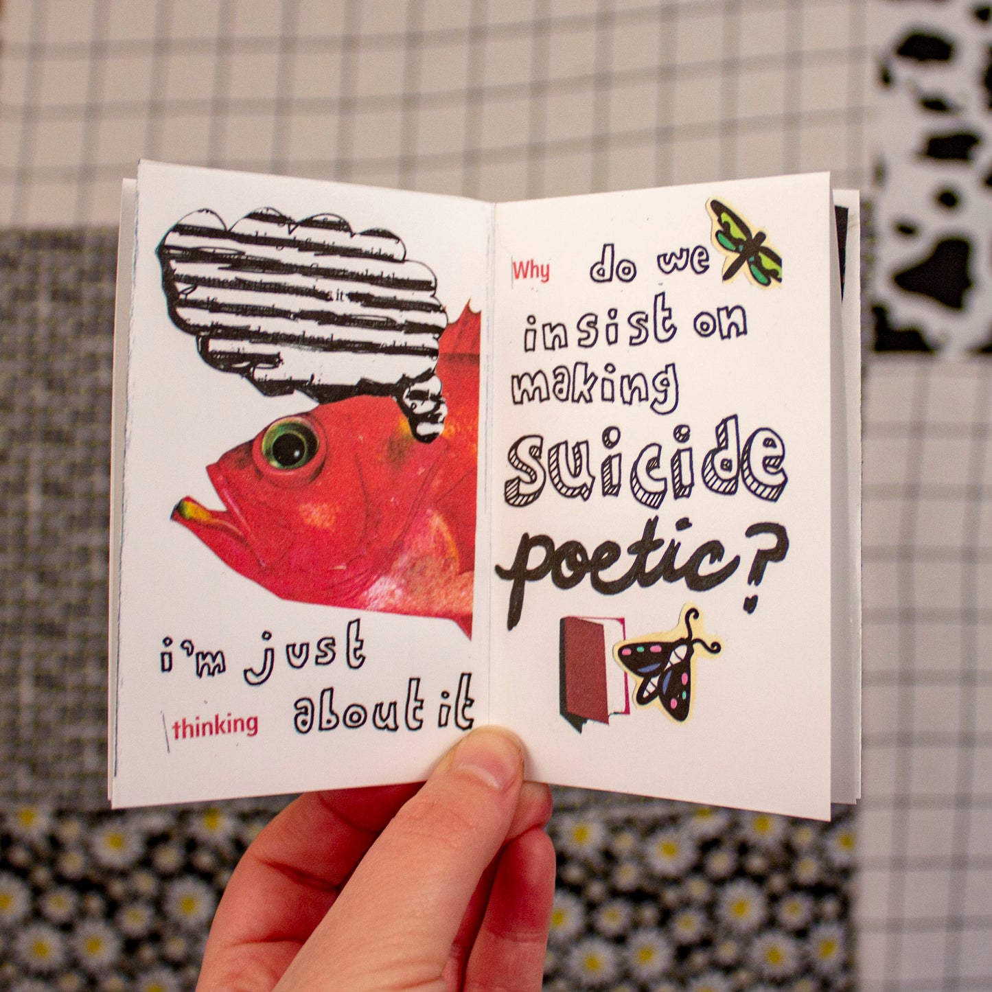 Thinking About Thinking About Killing Myself Zine