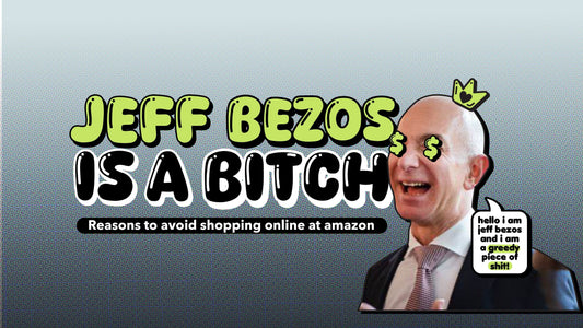 Jeff Bezos is a Greedy Bitch! | Infographic Series