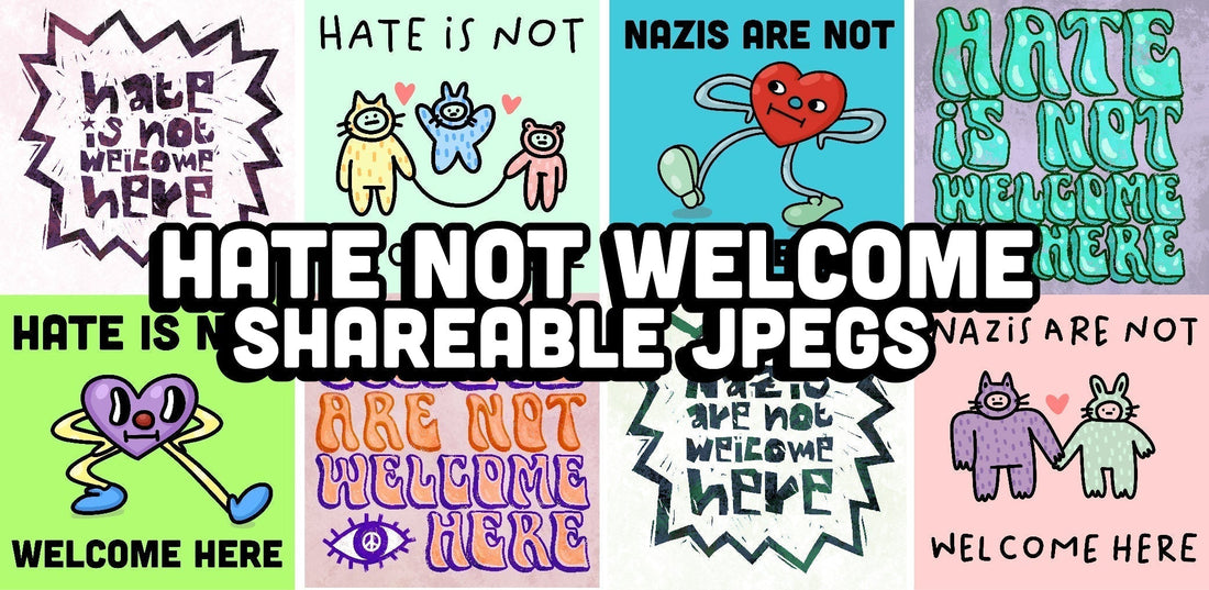 NAZIS ARE NOT WELCOME HERE - Shareable Content