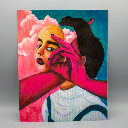 Identifying Demons Series - Portrait Paintings