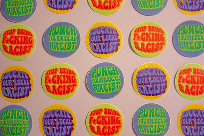 Anti-Racist Sticker 3-pack