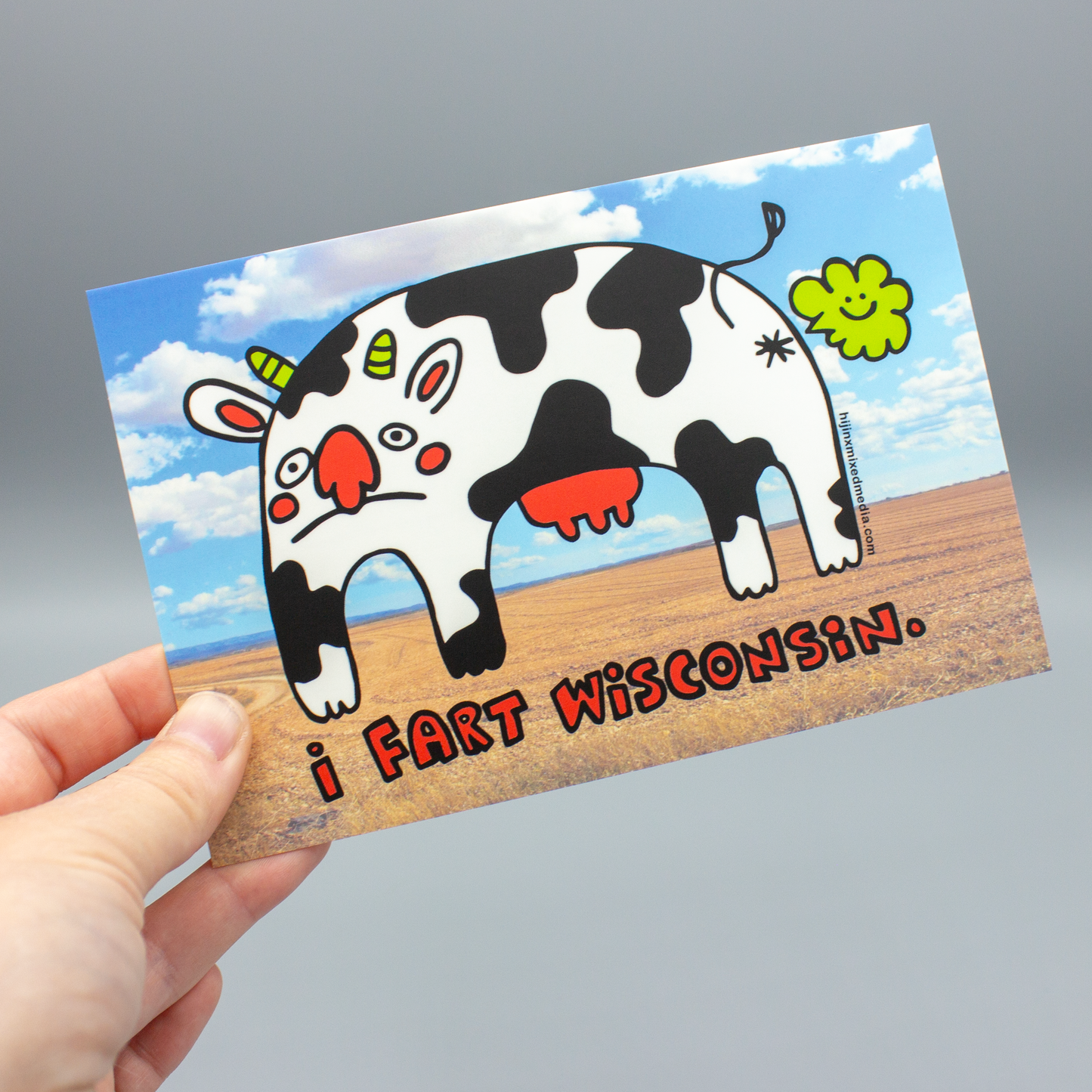 I Fart Wisconsin Art Print