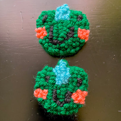 Teeny Tiny Baby Rug | Friend, Fidget, Brooch, or Magnet | Various Designs