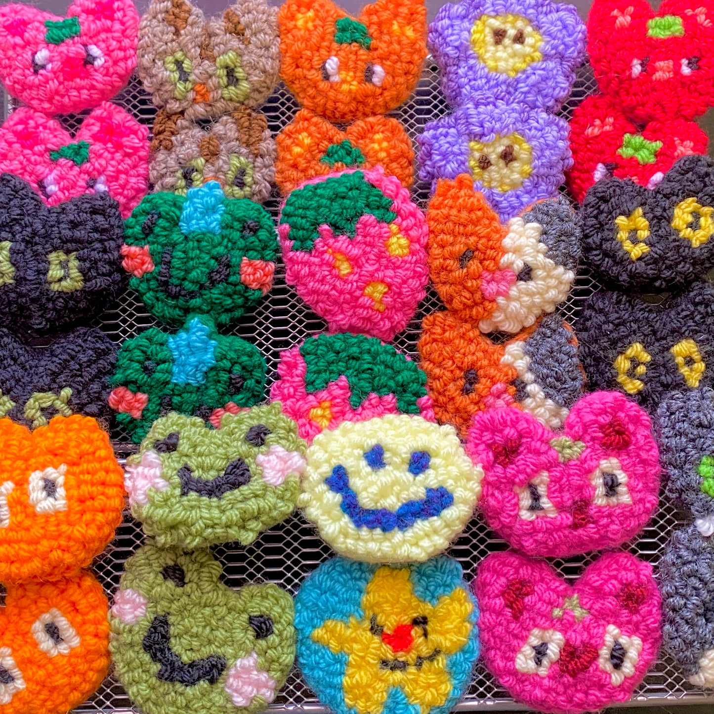 Teeny Tiny Baby Rug | Friend, Fidget, Brooch, or Magnet | Various Designs