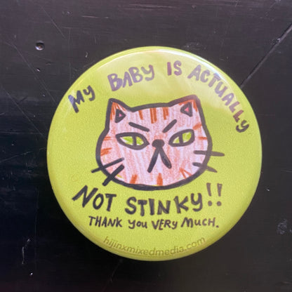 Assorted Fun Little Buttons! (1.5 inch) | Original Illustrations & Typography