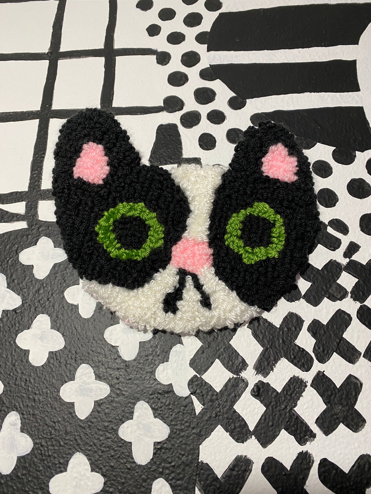 Cat Rug | Wall-Hanging or Tabletop Punch Needle Tufting | Assorted Cats