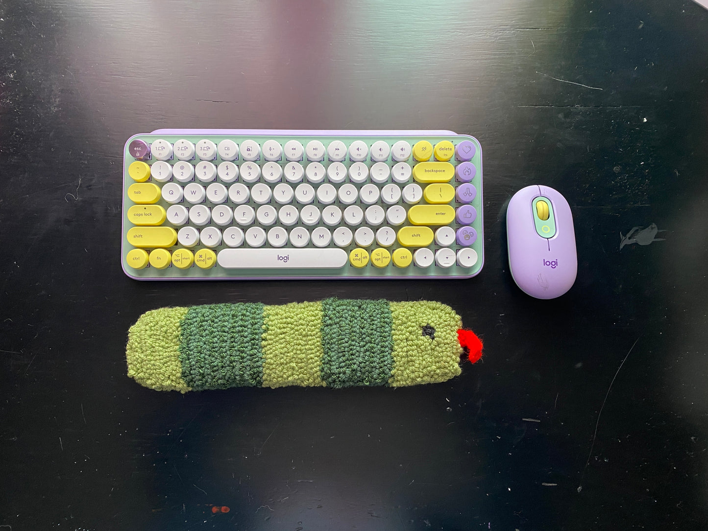 Keyboard Friends | Wrist Rest Rugs | Sensory/Fidget Toy | Machine Made