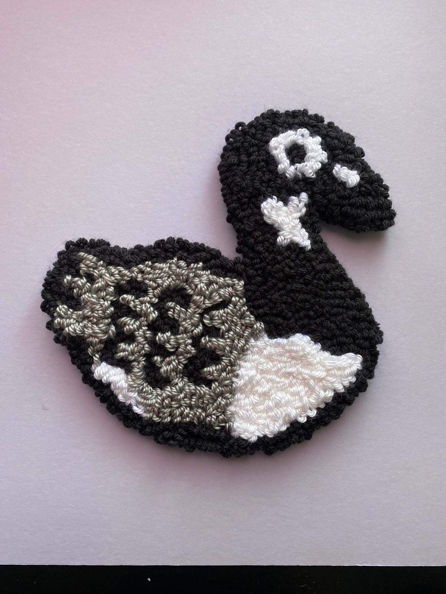 Wisconsin Bird Rugs | Wall Hanging or Plushie | Punch Needle Tufting