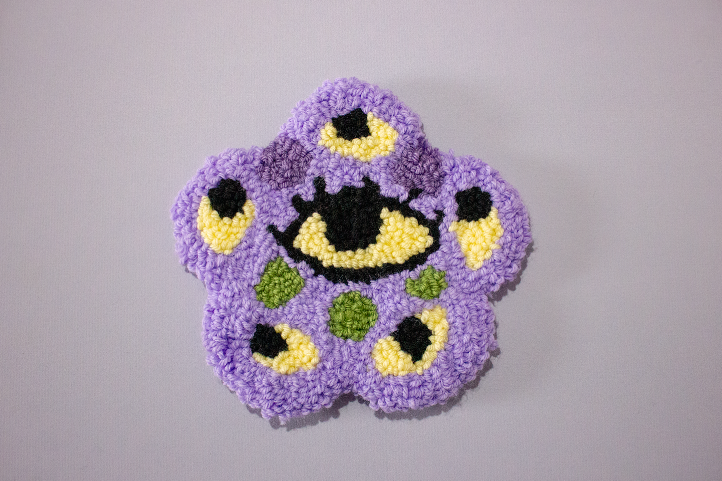 Butterfleye’s Garden | Butterfly Eyeball Rugs + Flowers | Assorted Colors | Handmade
