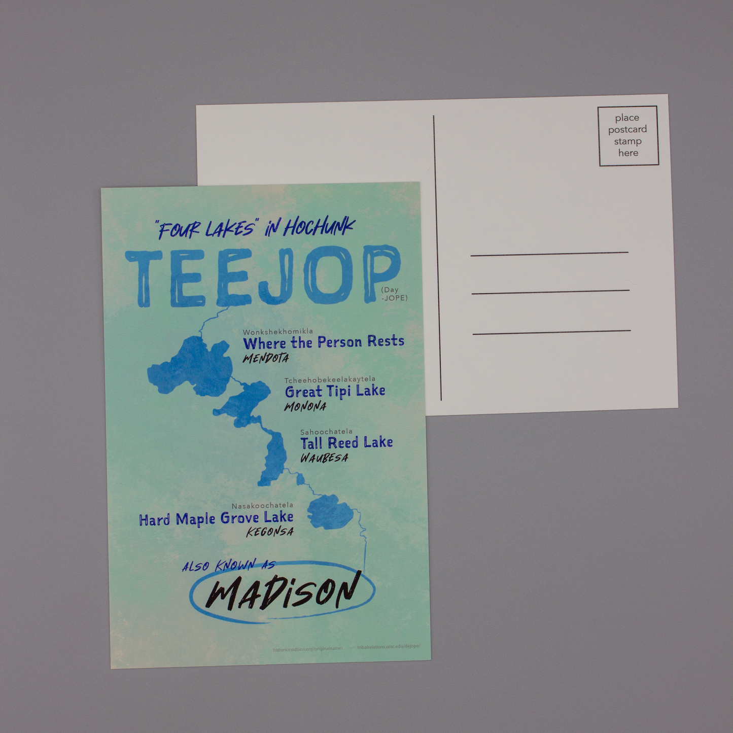Teejop 4x6 Postcard