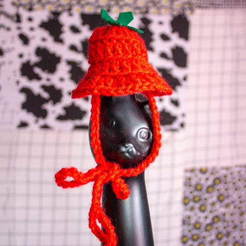 Assorted Tiny Crochet Hat with Strings | For Humans or For Pets