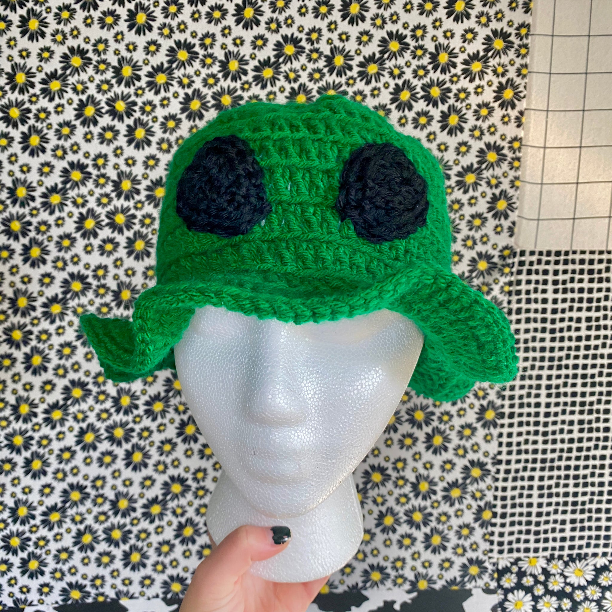 Alien Crochet Bucket Hat | Assorted Colors | Handmade by Juliet