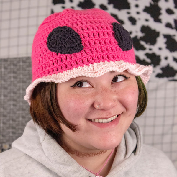 Alien Crochet Bucket Hat | Assorted Colors | Handmade by Juliet