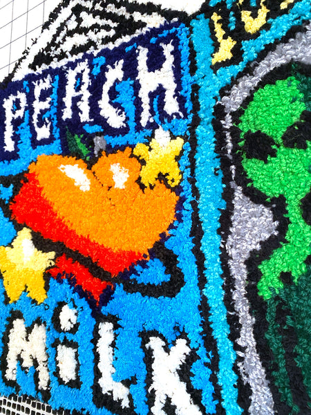 Peach Milky Martian Jumbo Rug